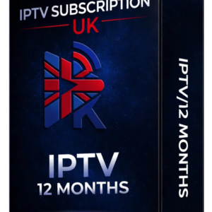 12 Months - IPTV Subscription UK