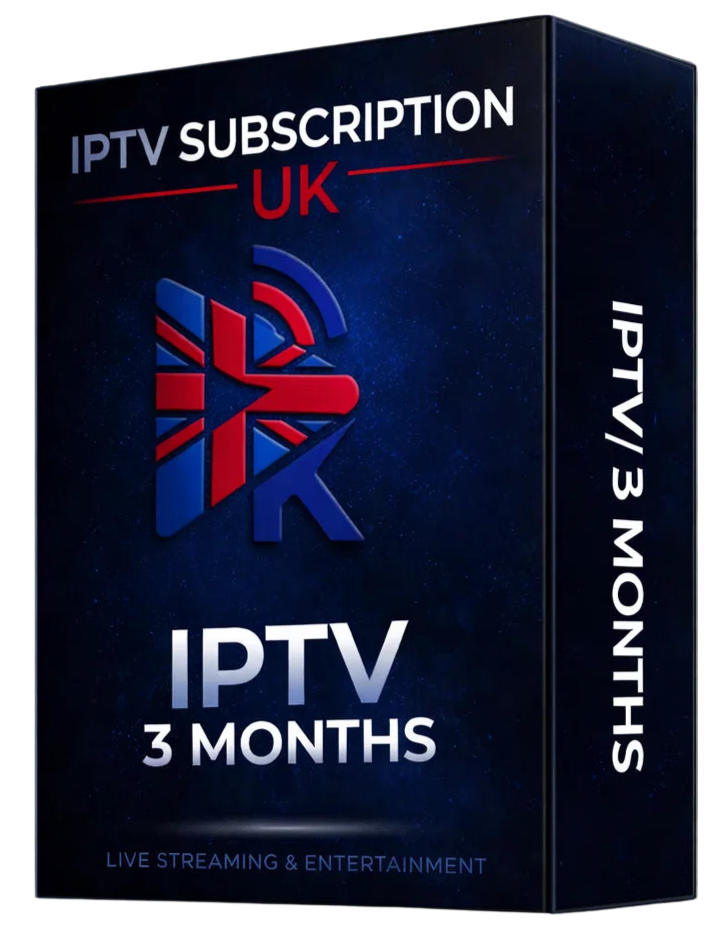 3 Months - IPTV Subscription UK