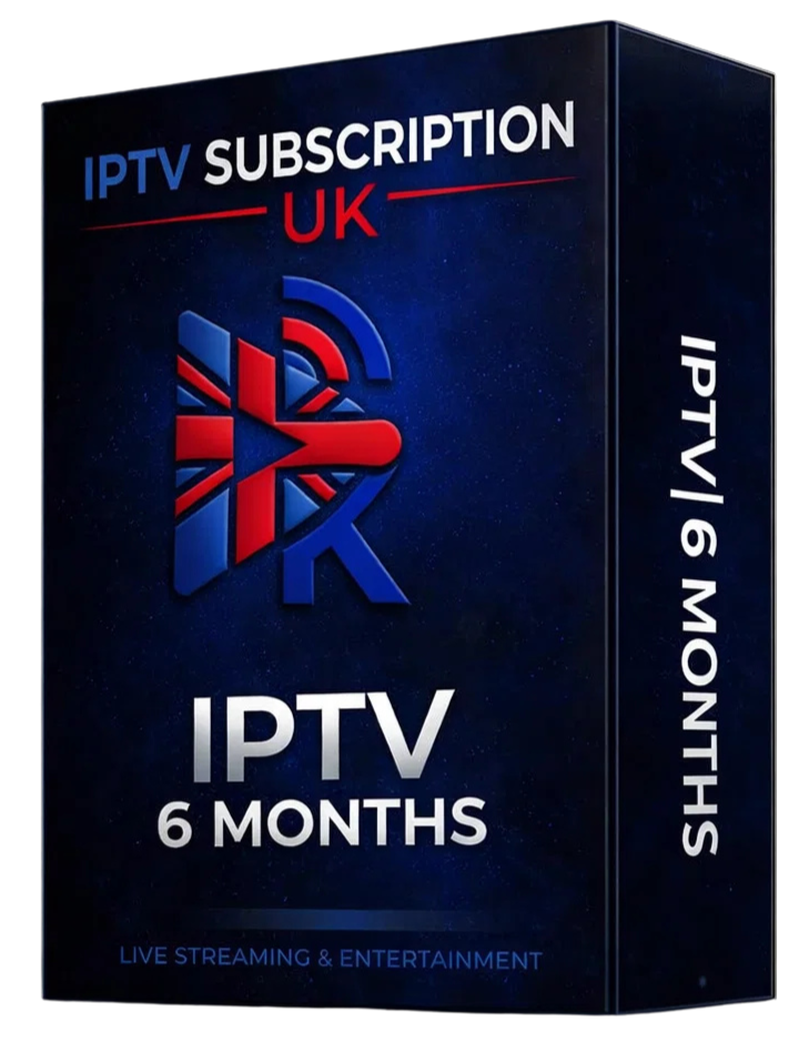 6 Months - IPTV Subscription UK